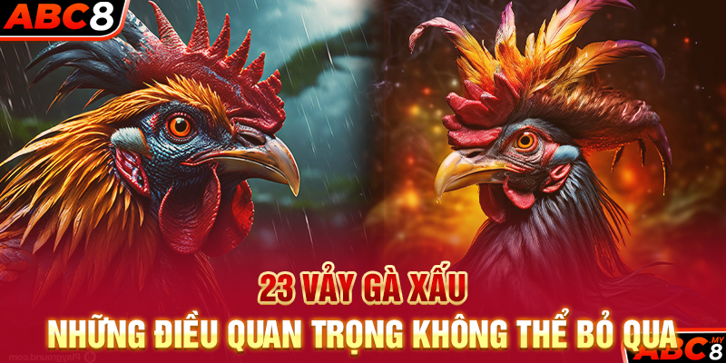 23 Vảy Gà Xấu – Những Điều Quan Trọng Không Thể Bỏ Qua